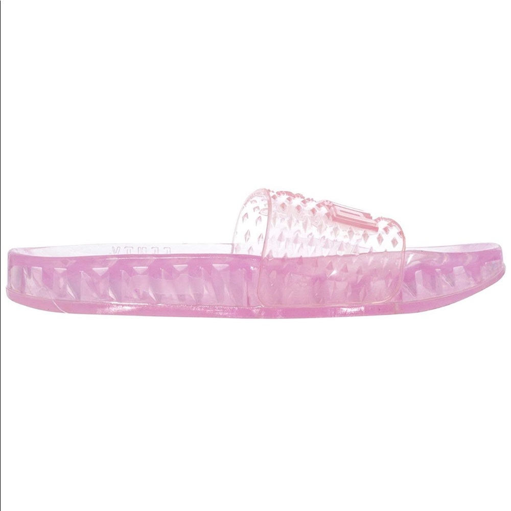 BNWOB PRISM PINK PUMA SLIDES 🥊💯🔥🖤RIHANNA FENTY